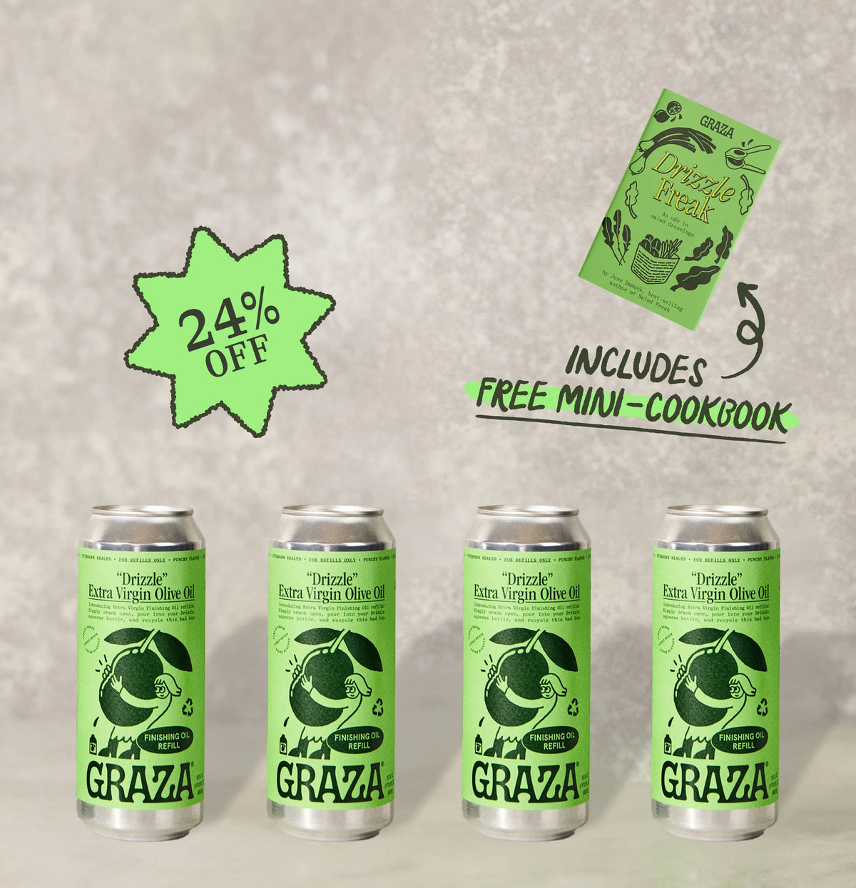 “Drizzle” 4 Cans